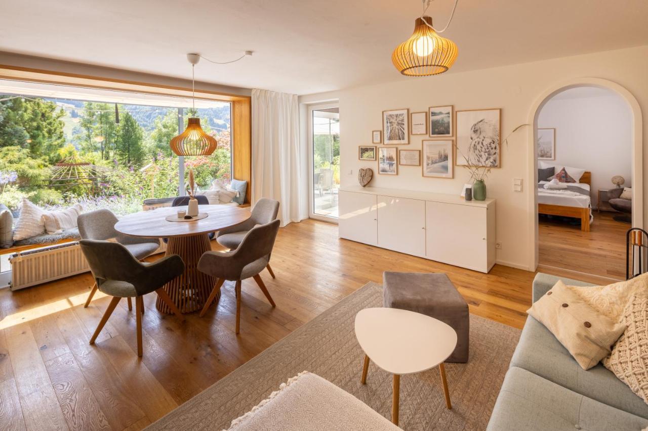 Waldlounge - Gartenwohnung โอเบอร์สเทาเฟิน ภายนอก รูปภาพ