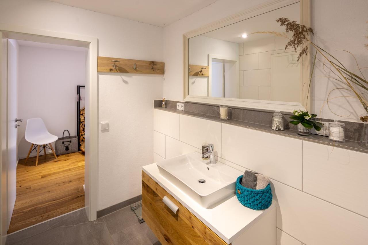 Waldlounge - Gartenwohnung โอเบอร์สเทาเฟิน ภายนอก รูปภาพ
